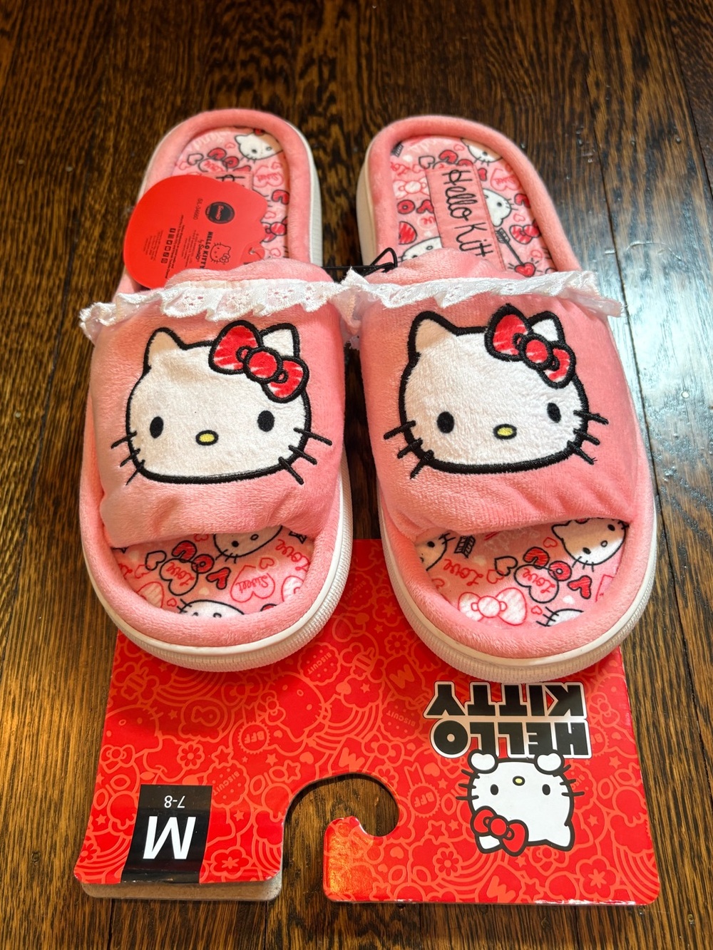 Hello Kitty Slippers NWT